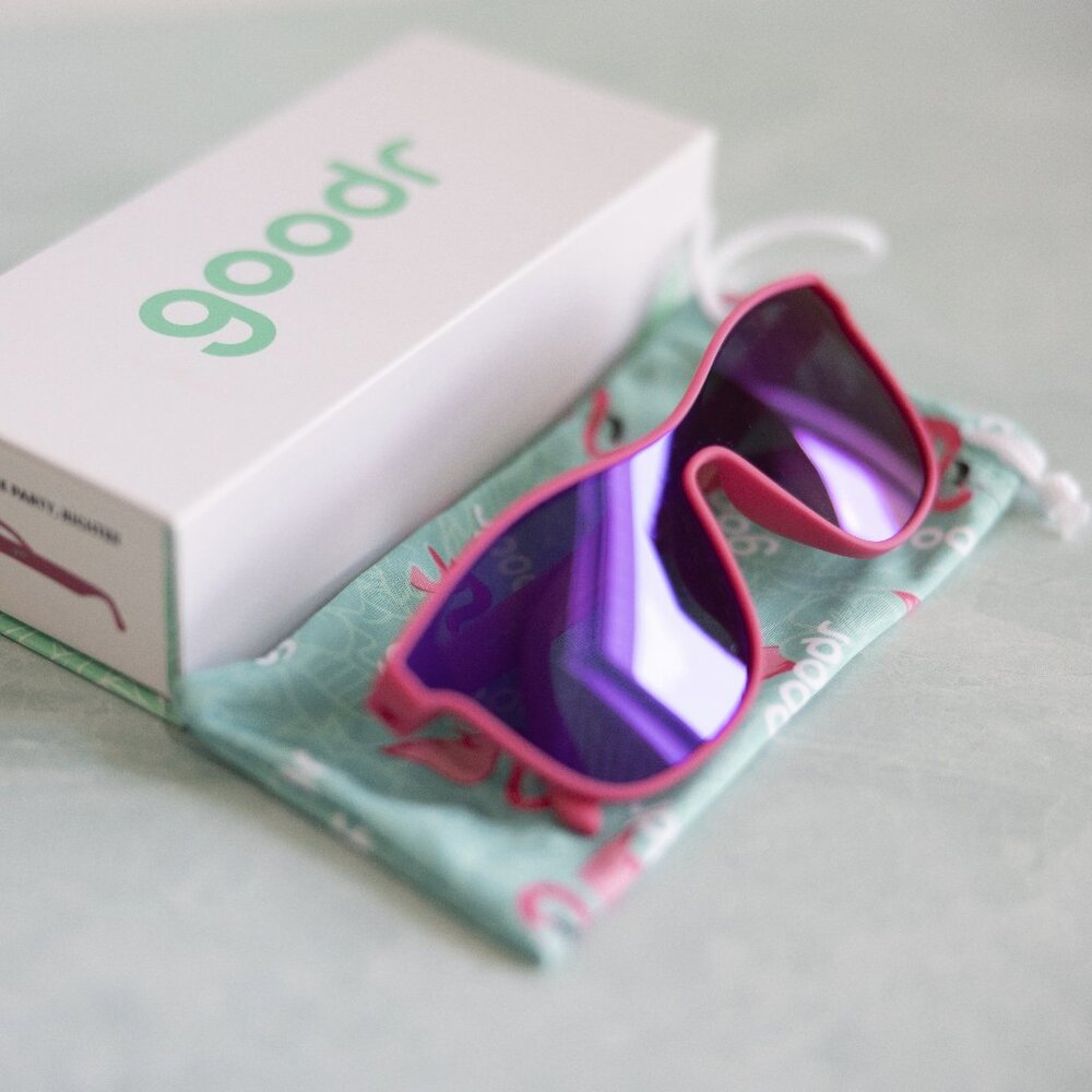 Pink Mirrored Women’s Sunglasses with Purple Lenses - Picture 6 of 7